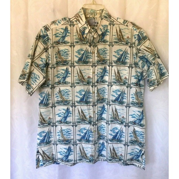 reyn spooner Other - Reyn Spooner Men Shirt Button Down Short Sleeve M